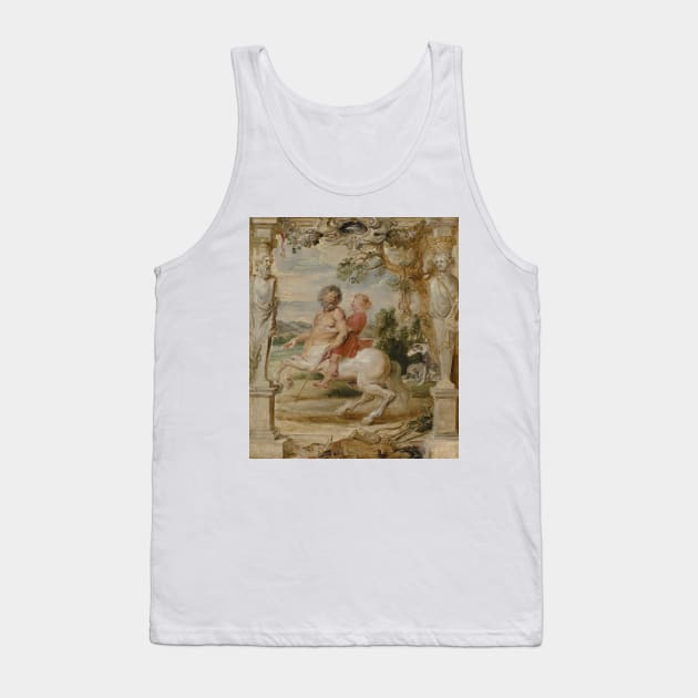 Achilles Educated by the Centaur Chiron by Peter Paul Rubens Tank Top by Classic Art Stall